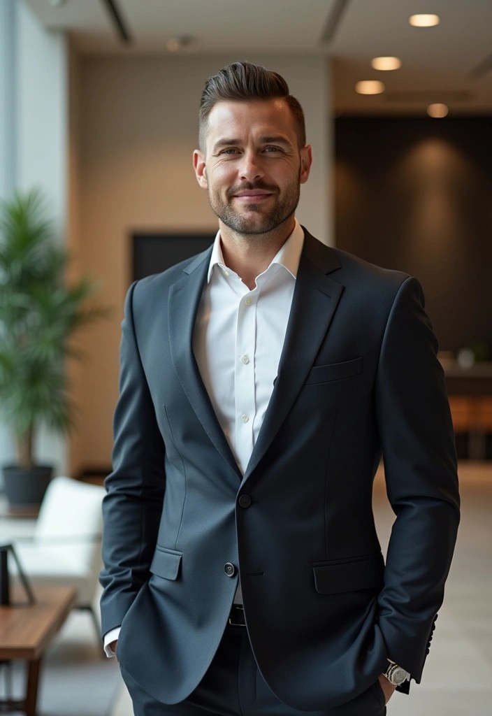 18 Short Hairstyles for Men That Are Effortlessly Cool (You’ll Love #6!) - 11. The Slick Back