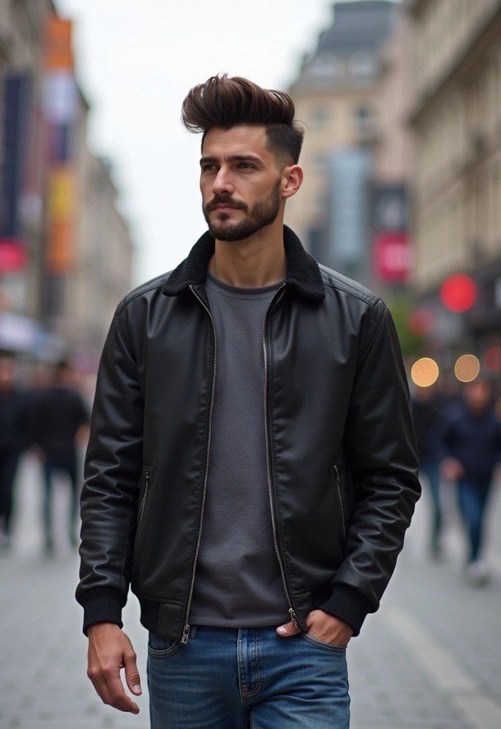 18 Short Hairstyles for Men That Are Effortlessly Cool (You’ll Love #6!) - 17. The Angular Fringe