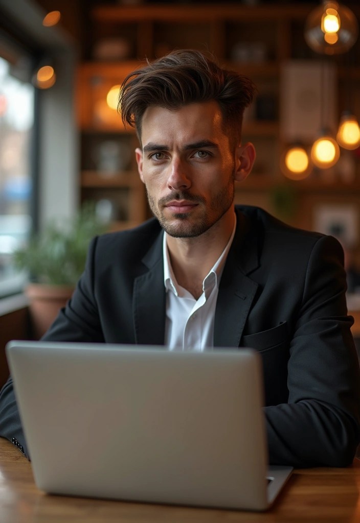 18 Short Hairstyles for Men That Are Effortlessly Cool (You’ll Love #6!) - 4. Side Part