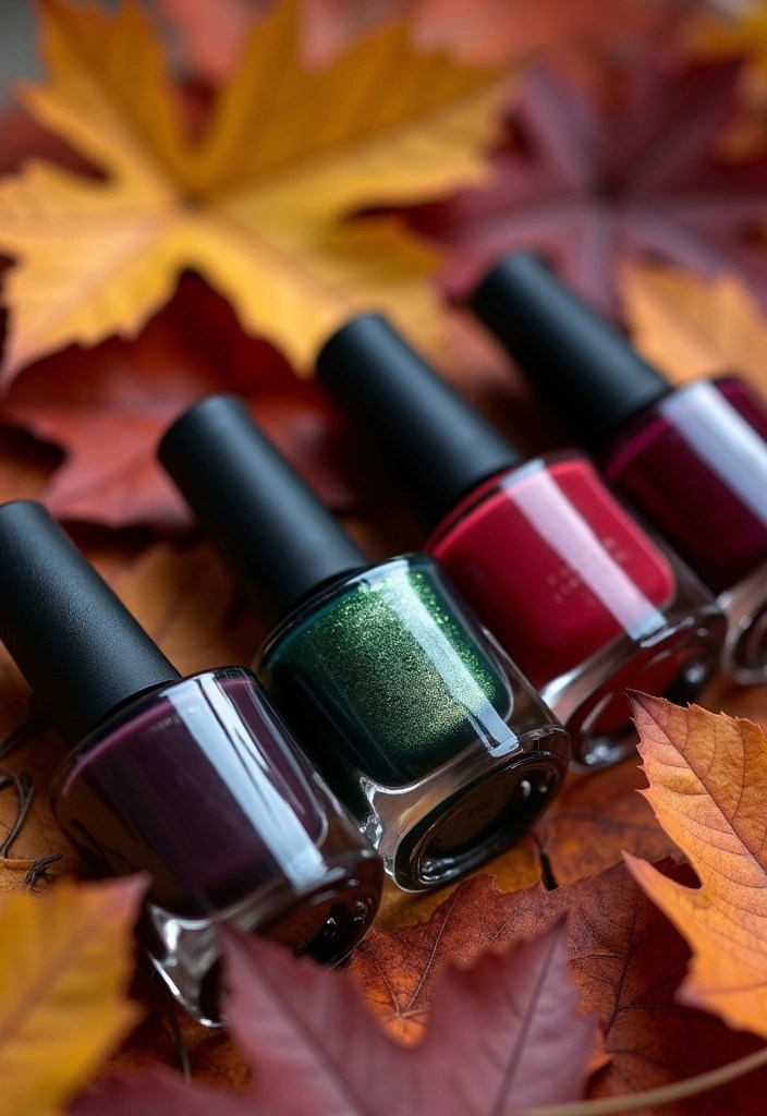 19 Fall Makeup Trends You’ll Be Obsessed With This Season! - 10. Deep Nail Colors