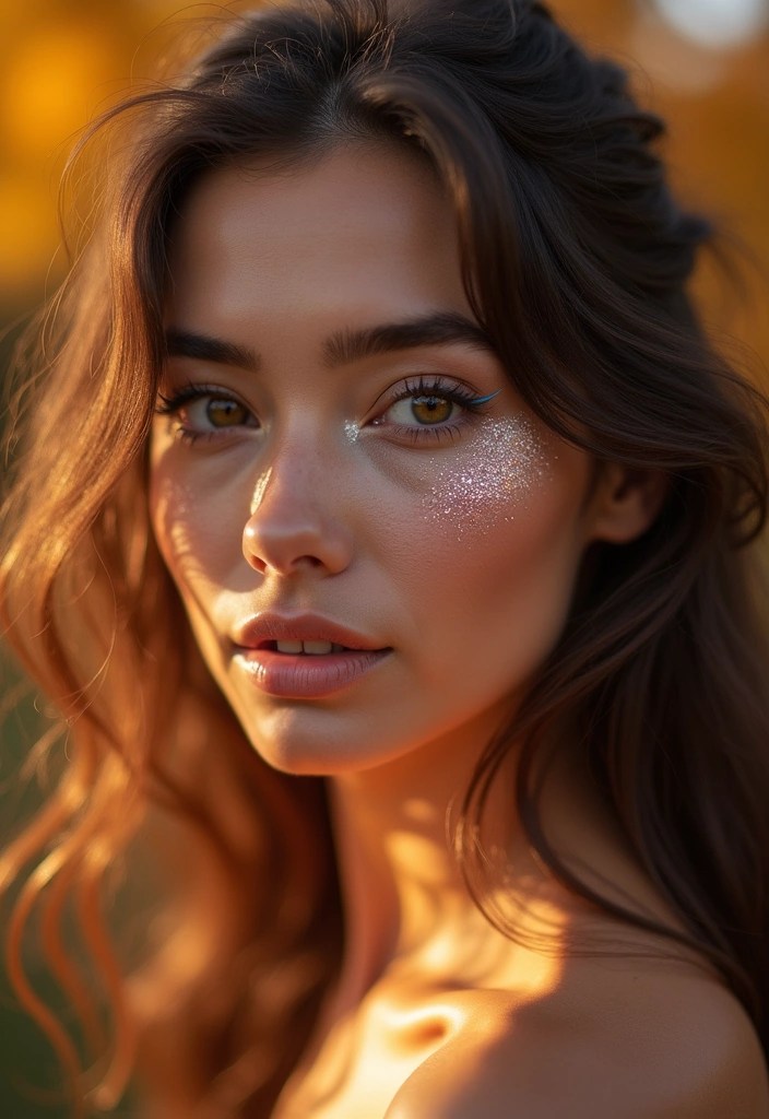 19 Fall Makeup Trends You’ll Be Obsessed With This Season! - 12. Subtle Glitter