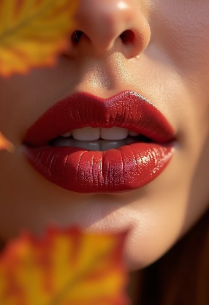 19 Fall Makeup Trends You’ll Be Obsessed With This Season! - 18. Rich, Textured Lips