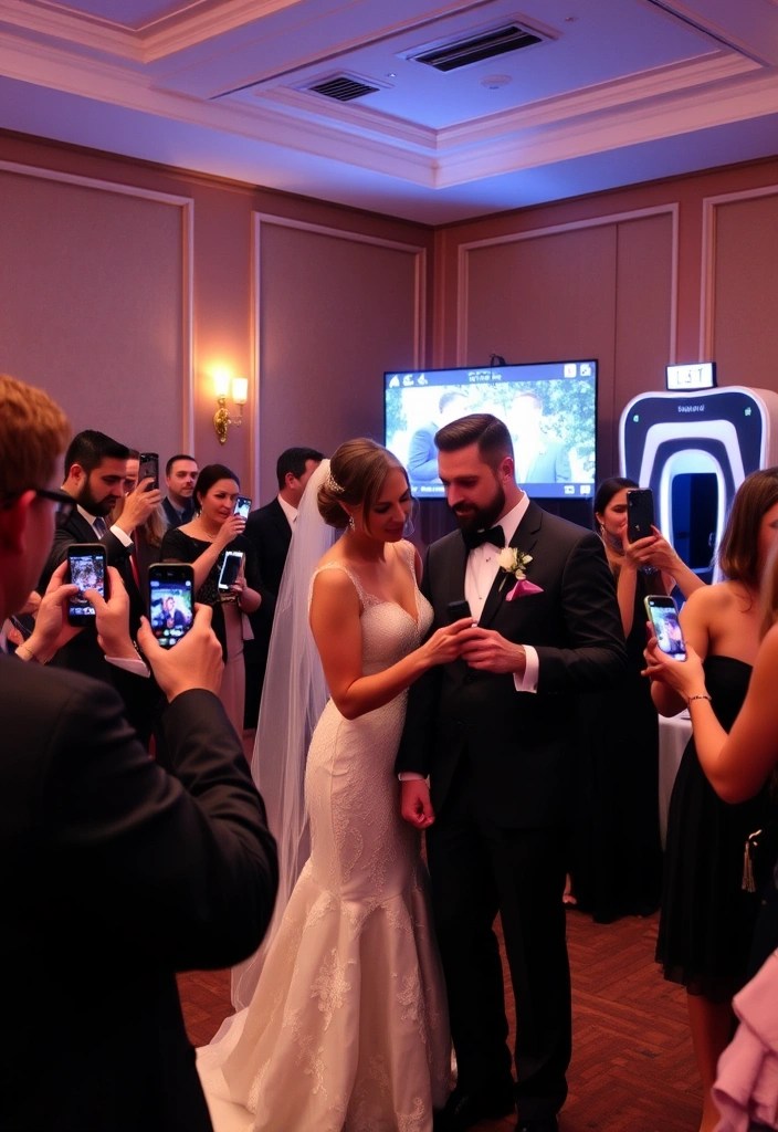 20 Future Wedding Plans You Need to See Before Booking Your Venue! - 3. Tech-Integrated Weddings