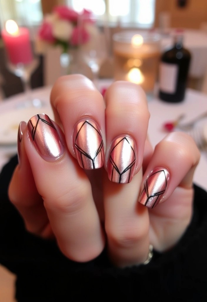 20 Stunning Valentine's Day Nails That’ll Make You Fall in Love (You Won't Believe #10!) - 8. Romantic Rose Gold