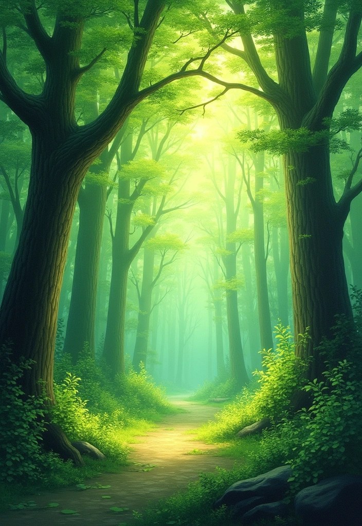 21 Color Psychology Tips Every Artist Must Know (Unlock the Emotions in Your Art!) - 5. Green: The Color of Nature and Renewal