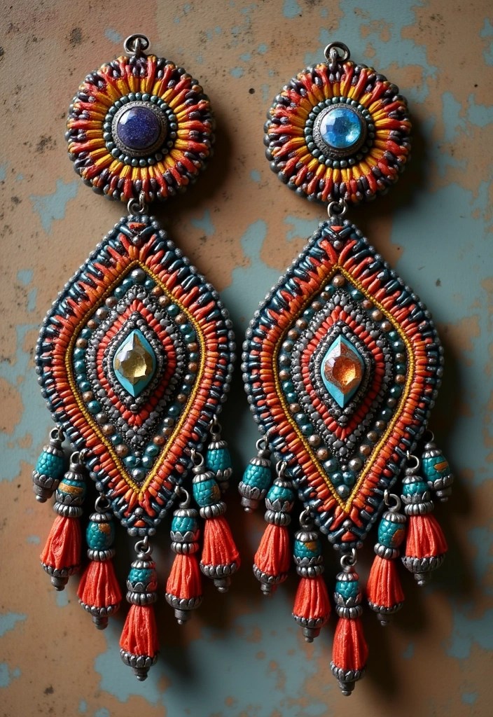 21 Earring Trends You’ll Wish You Knew About Sooner (Wait Until You See #9!) - 10. Ethnic and Tribal Inspirations
