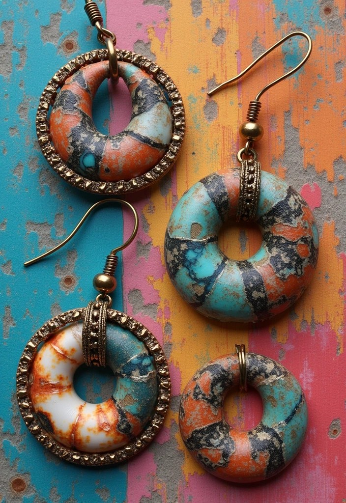 21 Earring Trends You’ll Wish You Knew About Sooner (Wait Until You See #9!) - 12. Mixed Media Styles