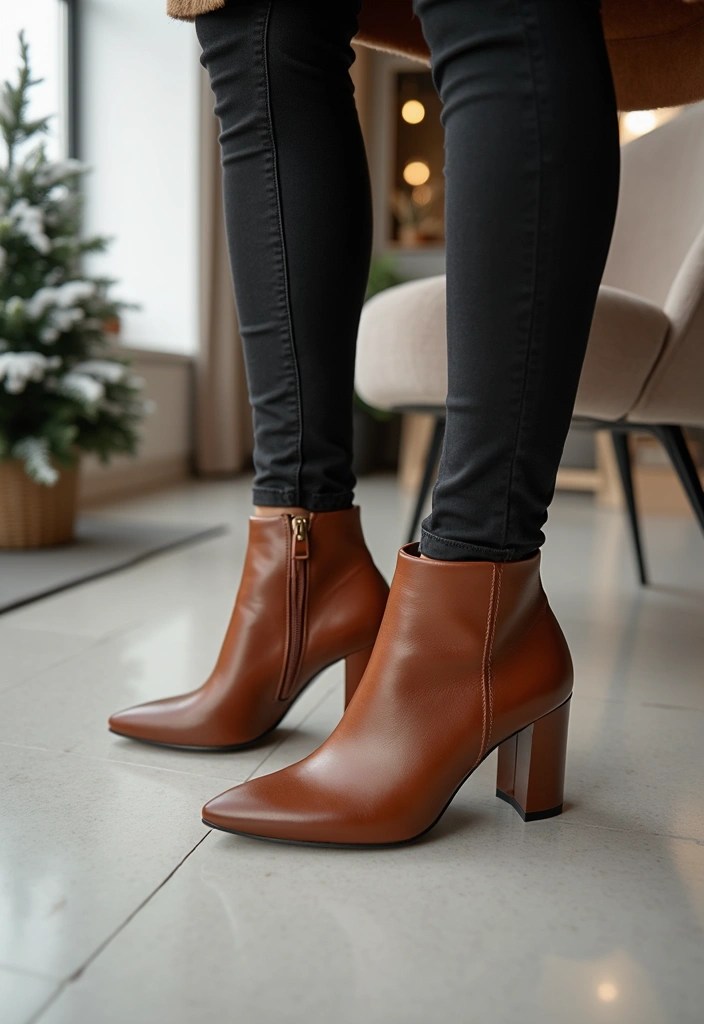 21 Professional Winter Work Outfits That'll Make You the Office Style Star! - 18. Stylish Footwear Choices