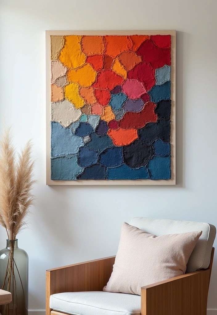 21 Stunning DIY Living Room Ideas That Will Transform Your Space on a Budget! - 19. DIY Textile Art