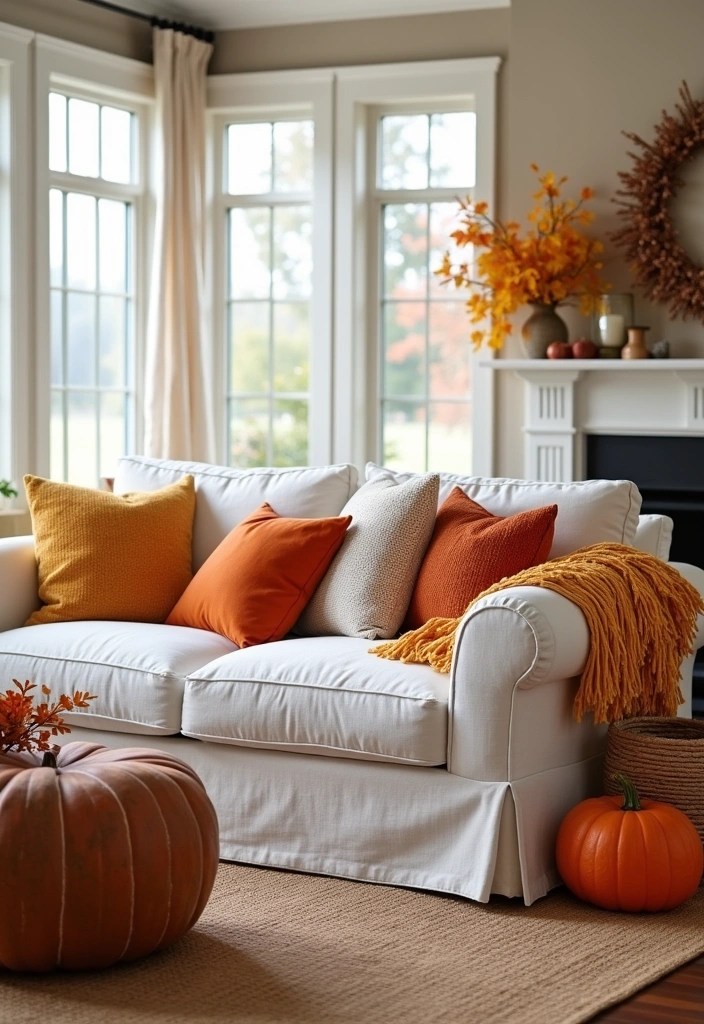 21 Stunning DIY Living Room Ideas That Will Transform Your Space on a Budget! - 20. Seasonal Decor Switch-Ups