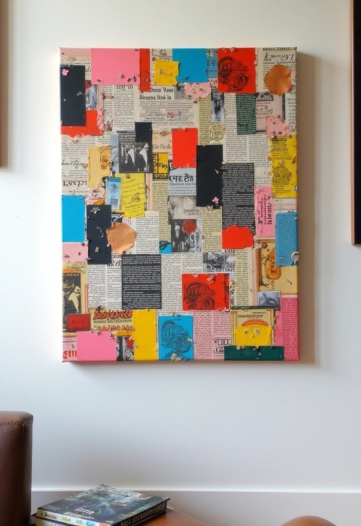 21 Stunning DIY Wall Art Projects That'll Elevate Your Home Aesthetic (You’ll Want to Try #12!) - 9. Upcycled Art