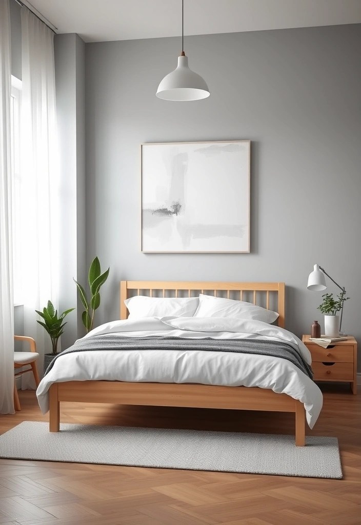 21 Stunning Modern Bedroom Designs That Will Transform Your Space (You Won't Believe #15!) - 1. Sleek Scandinavian Chic