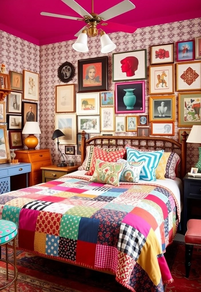 21 Stunning Modern Bedroom Designs That Will Transform Your Space (You Won't Believe #15!) - 13. Eclectic Mixology