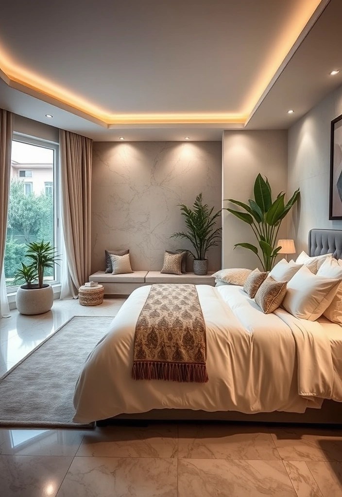 21 Stunning Modern Bedroom Designs That Will Transform Your Space (You Won't Believe #15!) - 17. Luxe Spa Retreat