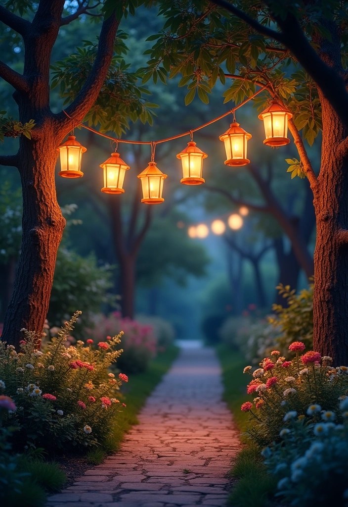 22 Charming DIY Garden Decor Projects That'll Make Your Outdoors Shine! - 10. Garden Lanterns