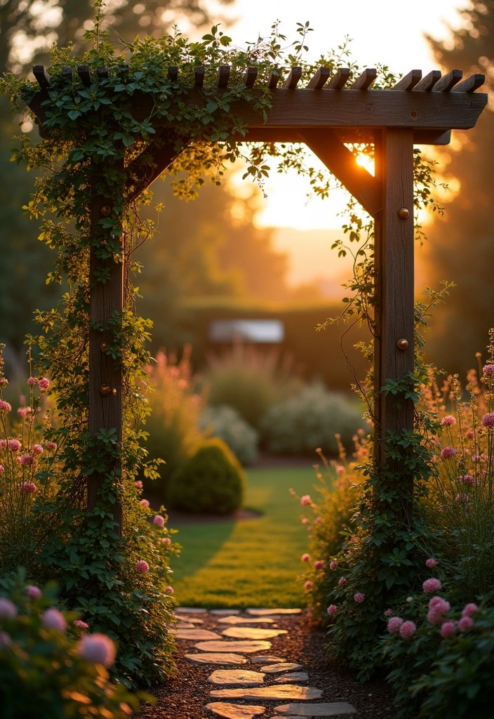 22 Charming DIY Garden Decor Projects That'll Make Your Outdoors Shine! - 5. DIY Garden Trellis