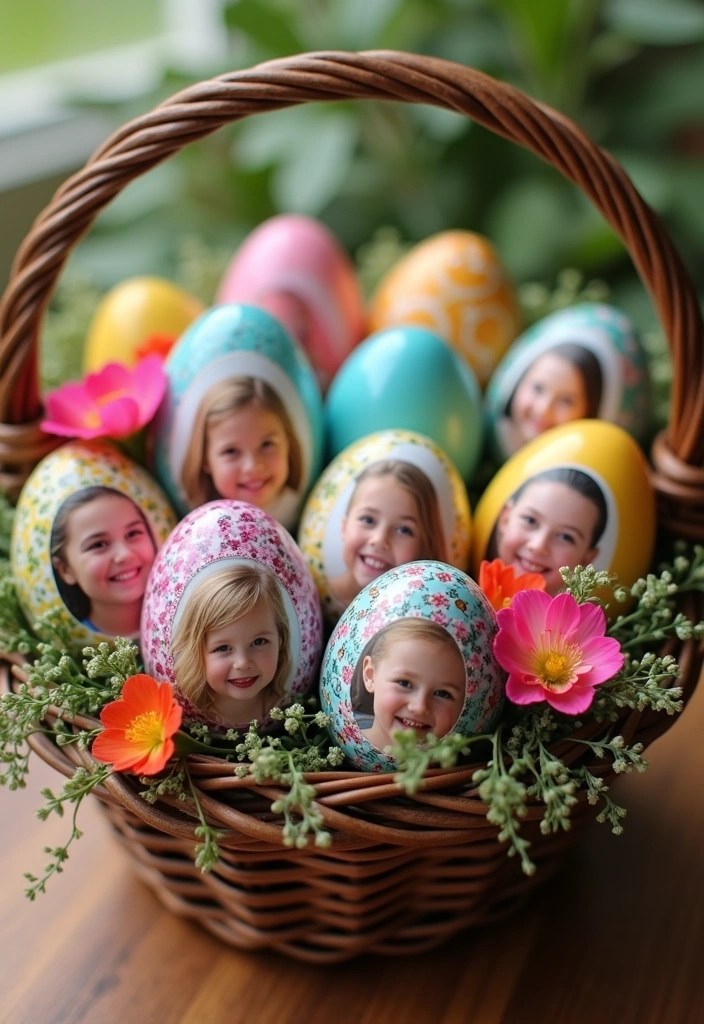 22 Creative Easter Egg Decor Ideas That Will Blow Your Mind (You’ll Want to Try #11!) - 12. Personalized Photo Eggs