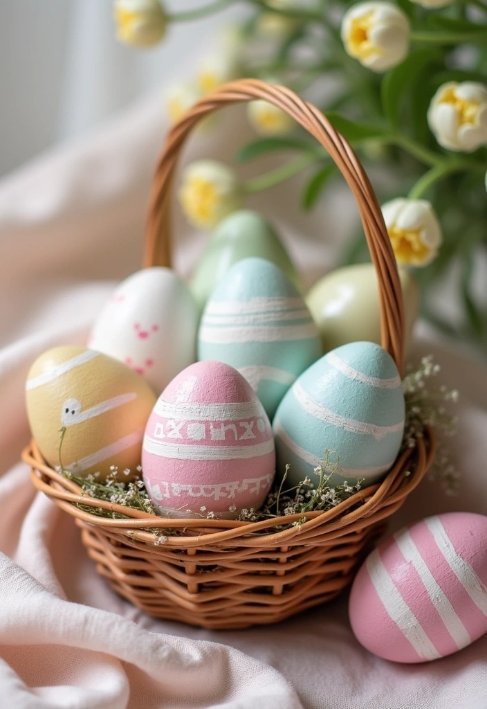 22 Creative Easter Egg Decor Ideas That Will Blow Your Mind (You’ll Want to Try #11!) - 16. Painted Wooden Eggs