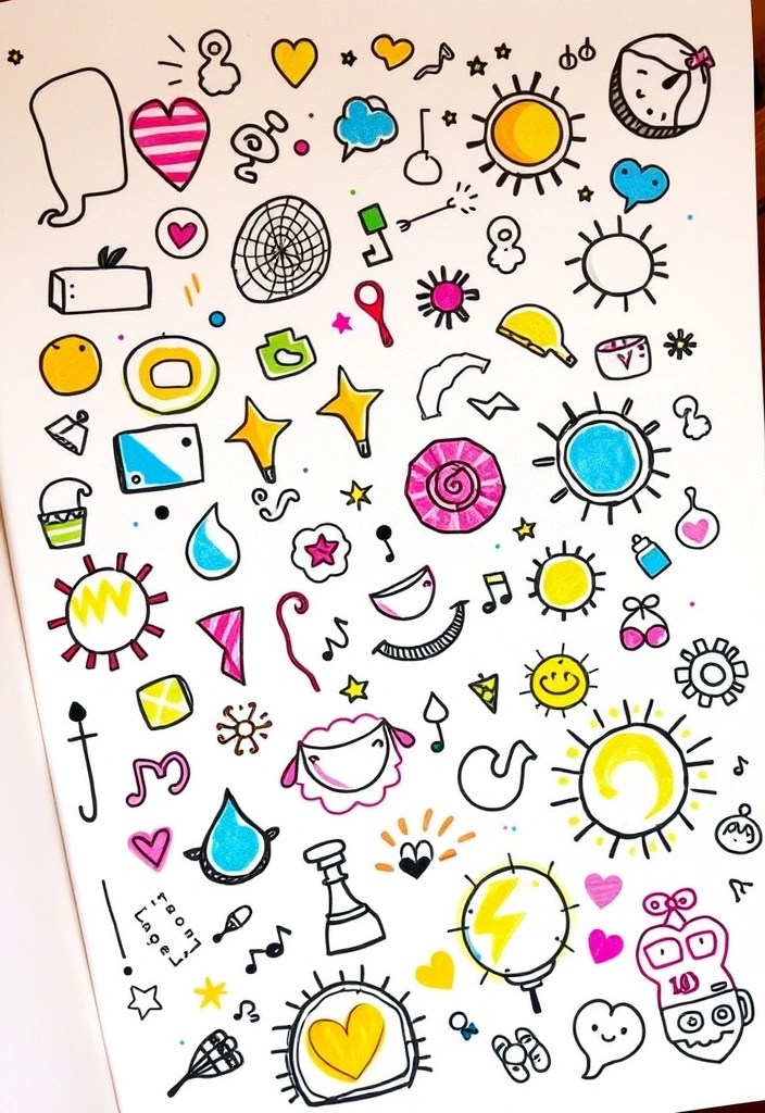 25 Mind-Blowing Drawing Ideas for Beginners That'll Ignite Your Creativity! - 12. Daily Doodles