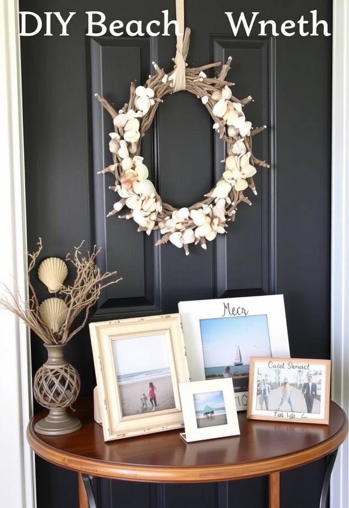 25 Stunning Beach Decor Ideas That’ll Transform Your Home into a Coastal Paradise! - 11. DIY Beachy Crafts