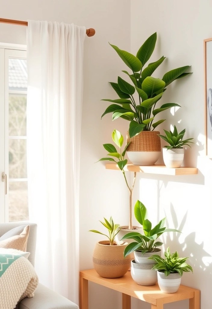 25 Stunning Beach Decor Ideas That’ll Transform Your Home into a Coastal Paradise! - 12. Coastal Indoor Plants