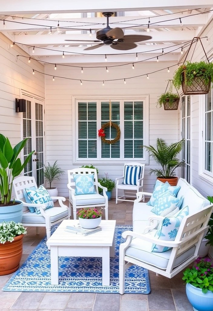 25 Stunning Beach Decor Ideas That’ll Transform Your Home into a Coastal Paradise! - 13. Outdoor Coastal Living