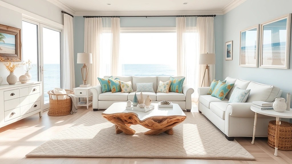 15 Stunning Beach Decor Ideas That’ll Transform Your Home into a Coastal&nbsp;Paradise!