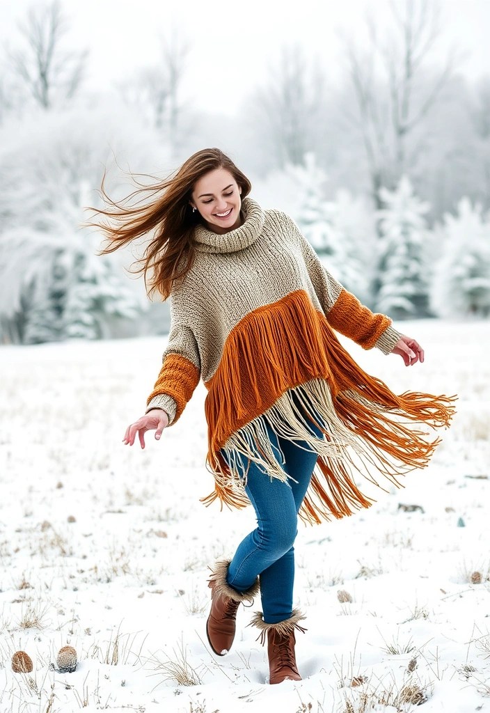 25 Stunning Winter Fashion Ideas That'll Keep You Cozy and Chic (Wait Until You See #15!) - 17. Playful Fringes