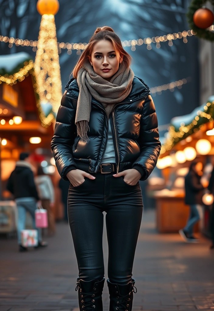 25 Stunning Winter Fashion Ideas That'll Keep You Cozy and Chic (Wait Until You See #15!) - 3. Chic Puffer Jackets