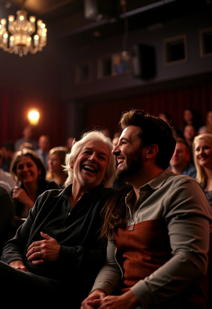 27 Unforgettable Date Night Ideas That Will Ignite Your Romance (You Won't Believe #15!) - 19. Go to a Comedy Show