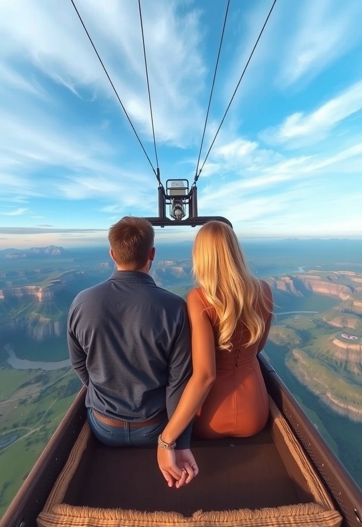 27 Unforgettable Date Night Ideas That Will Ignite Your Romance (You Won't Believe #15!) - 25. Go on a Hot Air Balloon Ride