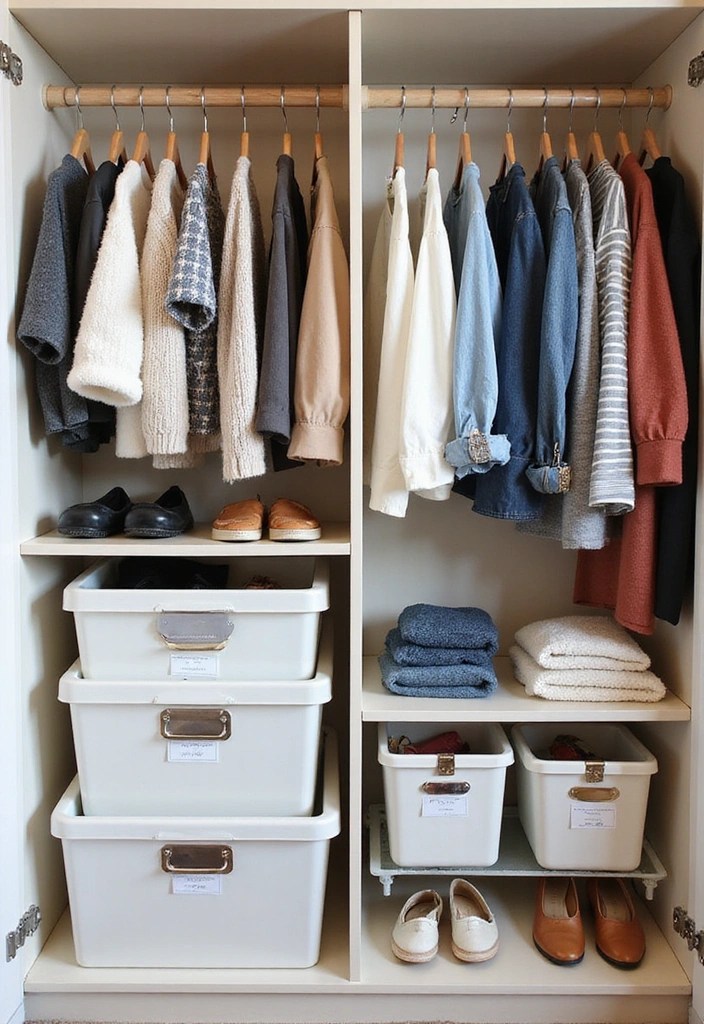10 Capsule Wardrobe Strategies That Will Simplify Your Style (You Won't Believe #3!) - 7. Organize Your Wardrobe