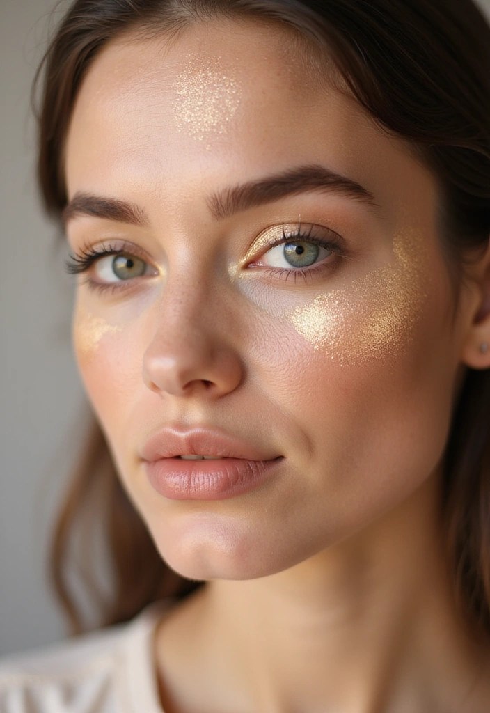 10 Easy Makeup Tutorials for Beginners That Will Transform Your Look Instantly! - 4. Natural Glow Highlighter