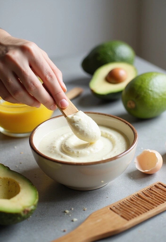 10 Hair Care Routines for Damaged Hair That Will Transform Your Locks Overnight! - 3. Protein-Rich Hair Masks