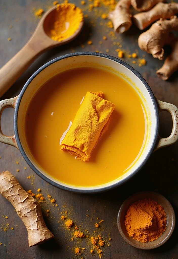 10 Incredible Natural Dyeing Methods You Never Knew Existed (Wait Until You See #4!) - 1. Turmeric Magic