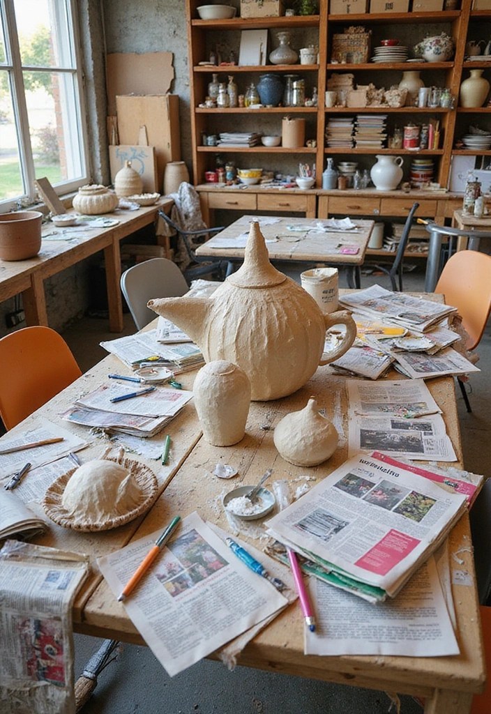 10 Stunning Paper Mache Creations That Will Blow Your Mind (You Have to See #4!) - 10. Eco-Friendly Crafts