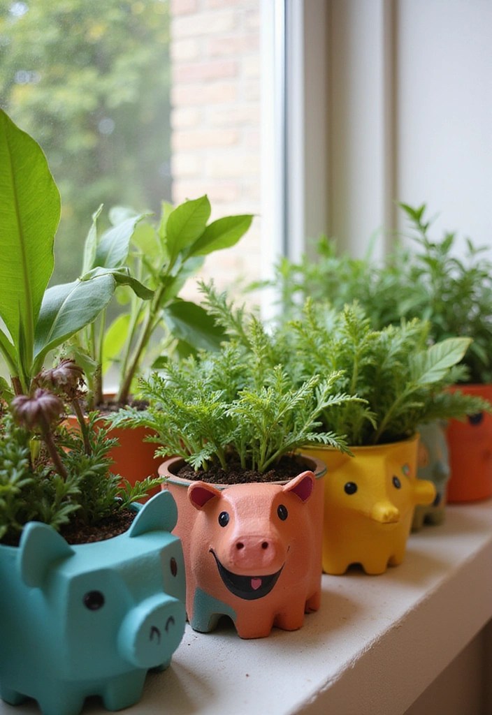 10 Stunning Paper Mache Creations That Will Blow Your Mind (You Have to See #4!) - 5. Creative Planters