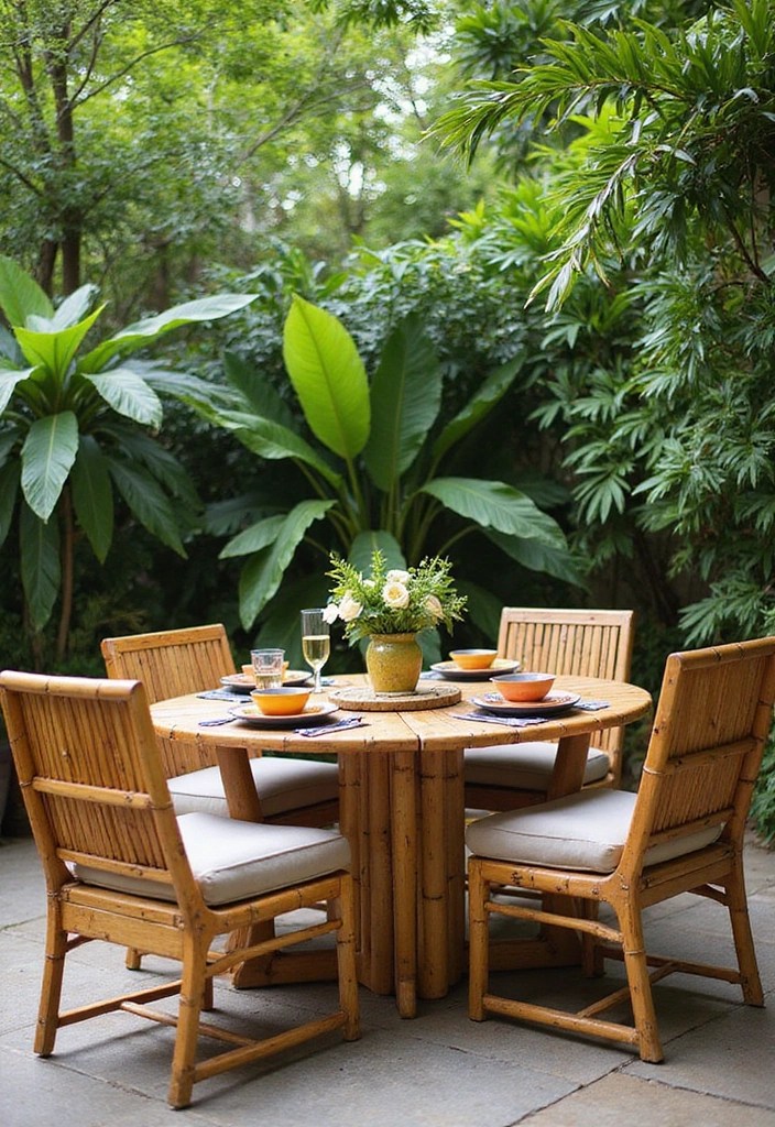 10 Sustainable Home Furnishings That'll Make You Rethink Your Style! - 4. Bamboo Furniture