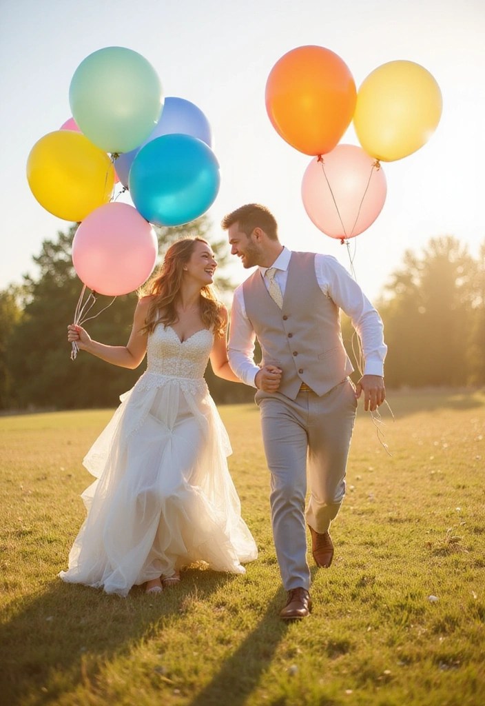 10 Wedding Photography Tips That Will Make You the Star of the Day! - 5. Use Props for Fun Shots