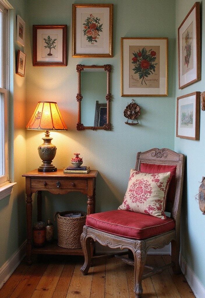 12 Bohemian Home Decor Ideas That'll Make You Feel Like You're in a Cozy Oasis! - 3. Vintage Finds and Thrifted Treasures