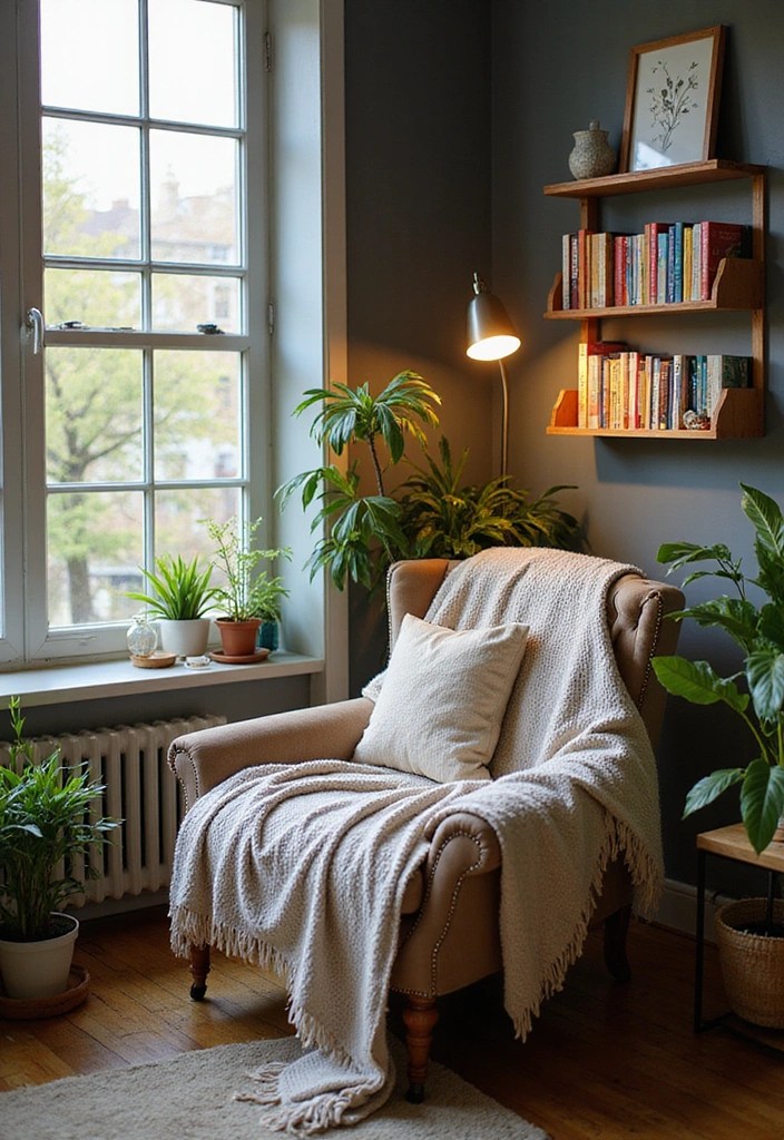 12 Bohemian Home Decor Ideas That'll Make You Feel Like You're in a Cozy Oasis! - 4. Create a Cozy Reading Nook