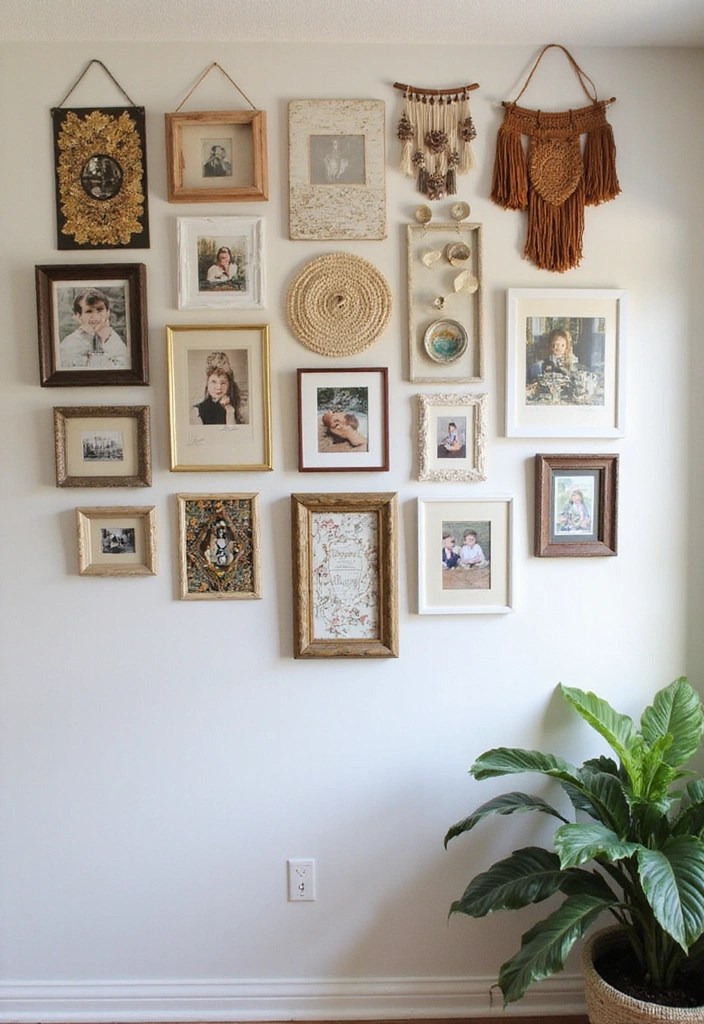 12 Bohemian Home Decor Ideas That'll Make You Feel Like You're in a Cozy Oasis! - 7. Artistic Wall Displays