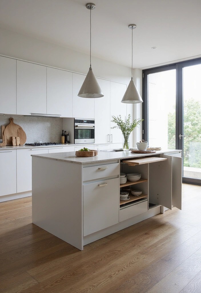 13 Modern Kitchen Organization Hacks That'll Transform Your Space Instantly! - 12. Multi-Functional Furniture
