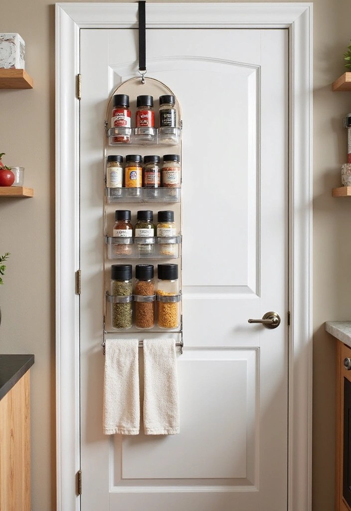 13 Modern Kitchen Organization Hacks That'll Transform Your Space Instantly! - 8. Over-the-Door Storage Solutions