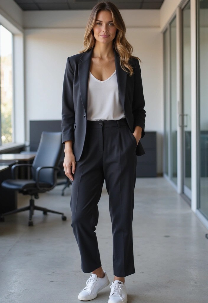 15 Athleisure Looks That Will Make You Look Chic While Crushing Your Workout! - 15. Athleisure for the Office