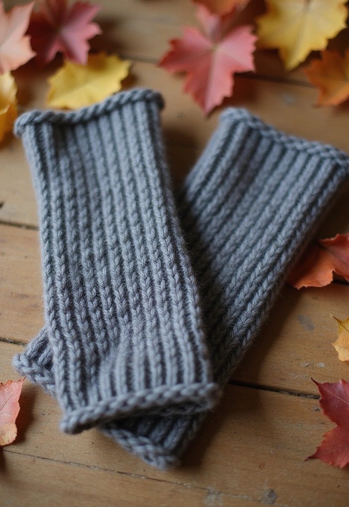 15 Beginner Knitting Projects You Can Finish in a Weekend (You Won't Believe #7!) - 11. Hand-Warmers