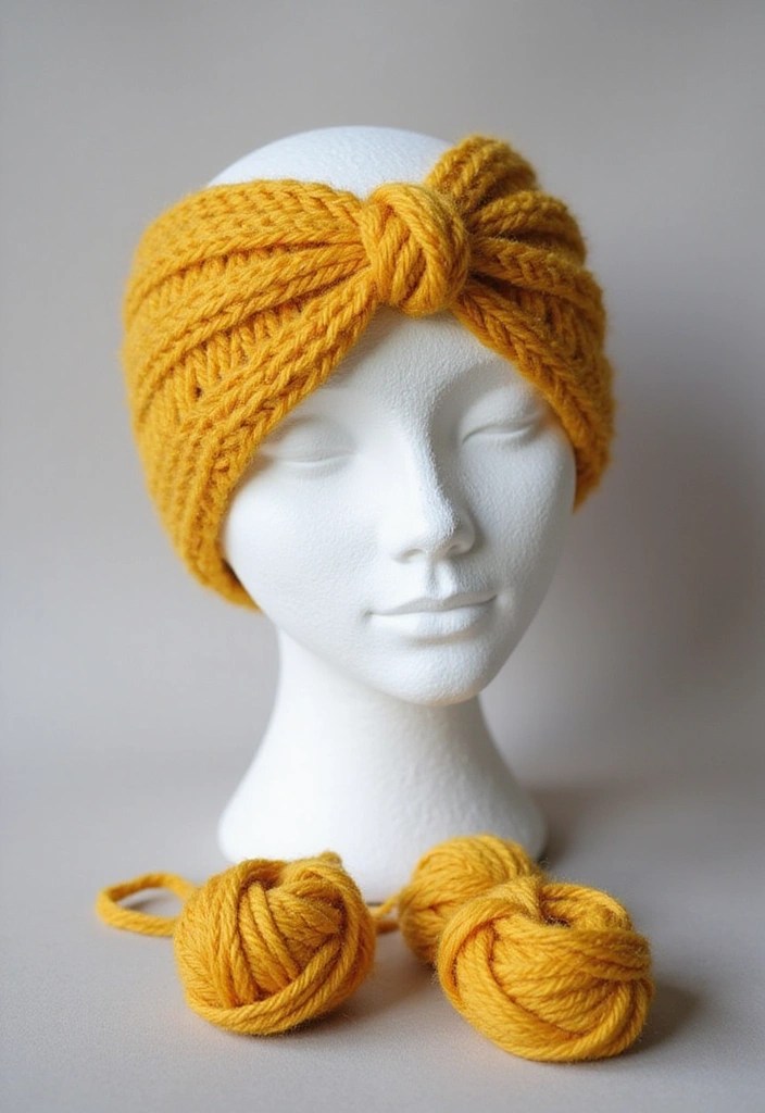 15 Beginner Knitting Projects You Can Finish in a Weekend (You Won't Believe #7!) - 5. Easy Headband