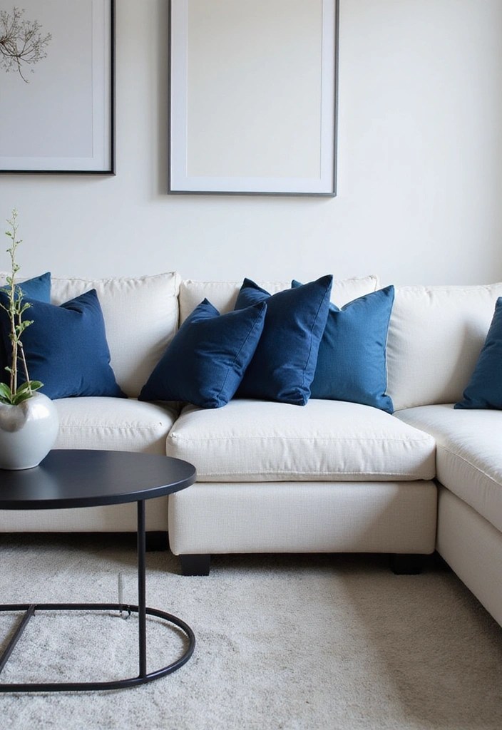 15 Colorful Throw Pillows That Will Instantly Brighten Your Living Space! - 10. Monochromatic Magic