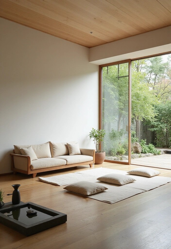 15 Cozy Living Room Aesthetics That'll Make You Never Want to Leave! (You Won't Believe #7!) - 15. Zen Zone