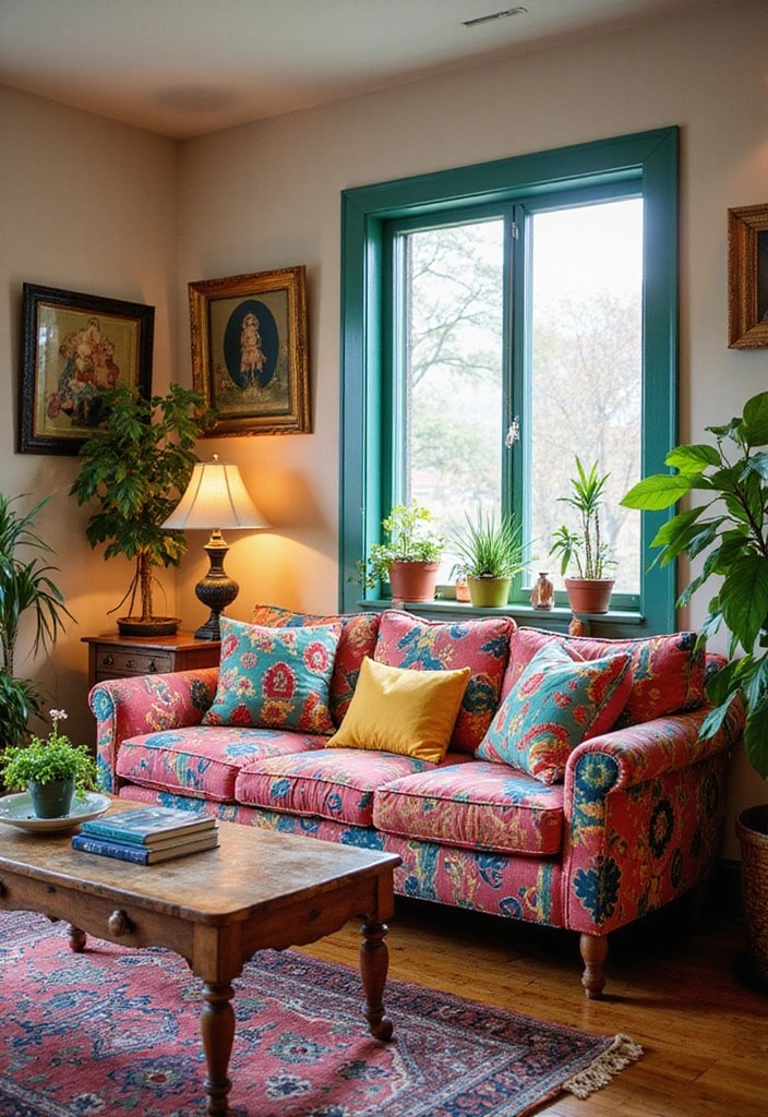 15 Cozy Living Room Aesthetics That'll Make You Never Want to Leave! (You Won't Believe #7!) - 7. Eclectic Mix